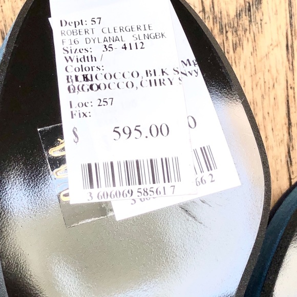 Robert Clergerie Blue Suede Platforms, sz 37.5 - Picture 7 of 11